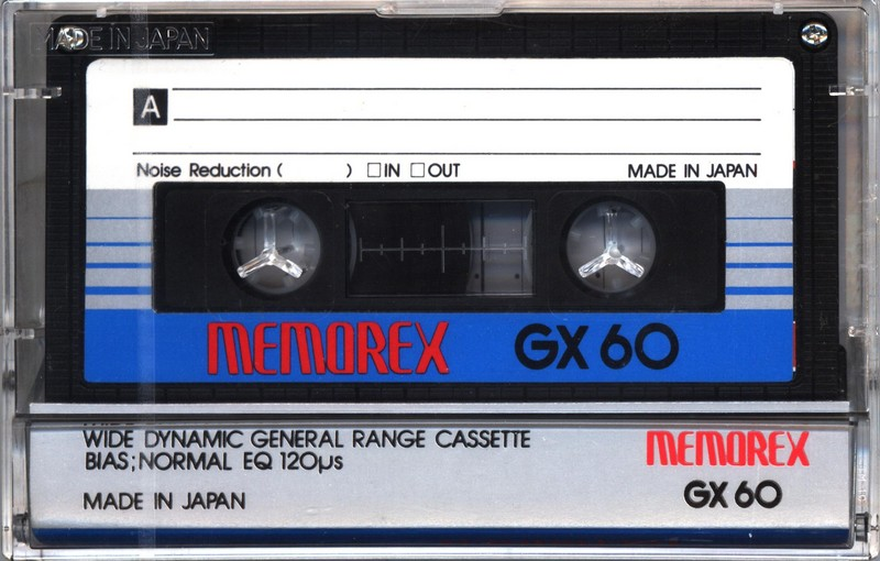 Compact Cassette: Memorex  - GX 60