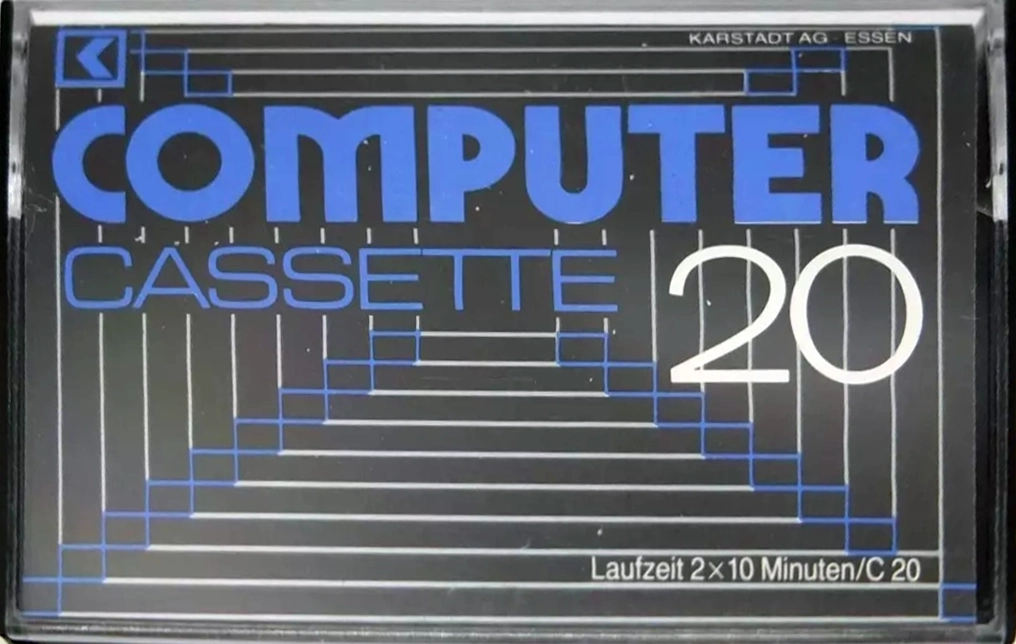Compact Cassette Karstadt 20 Computer Cassette 1981 Germany