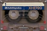 Compact Cassette Audio Magnetics XHE II 90 Type II Chrome 1979 Europe