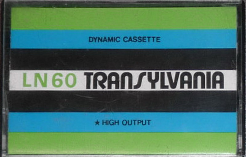 Compact Cassette Transylvania 60 Type I Normal 1972 Hong Kong
