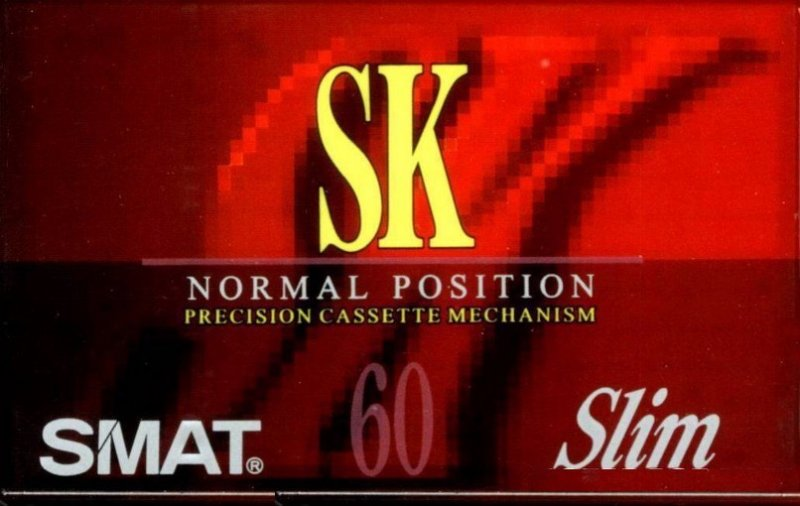 Compact Cassette Smat SK 60 Type I Normal 1995 South Korea