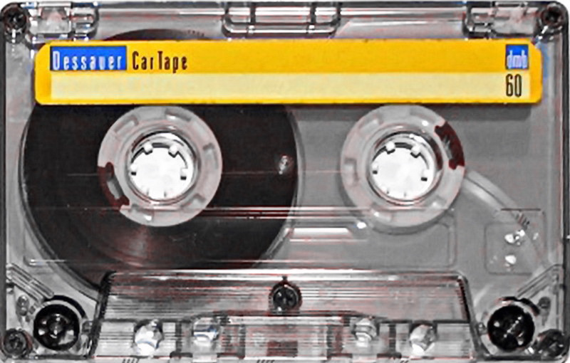 Compact Cassette dmb Dessauer Car Tape 60 Type I Normal 1993 Europe