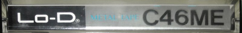 Compact Cassette Lo-D ME 46 Type IV Metal 1978 Japan