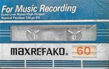 Compact Cassette Maxrefako 60 Type I Normal Unknown Country