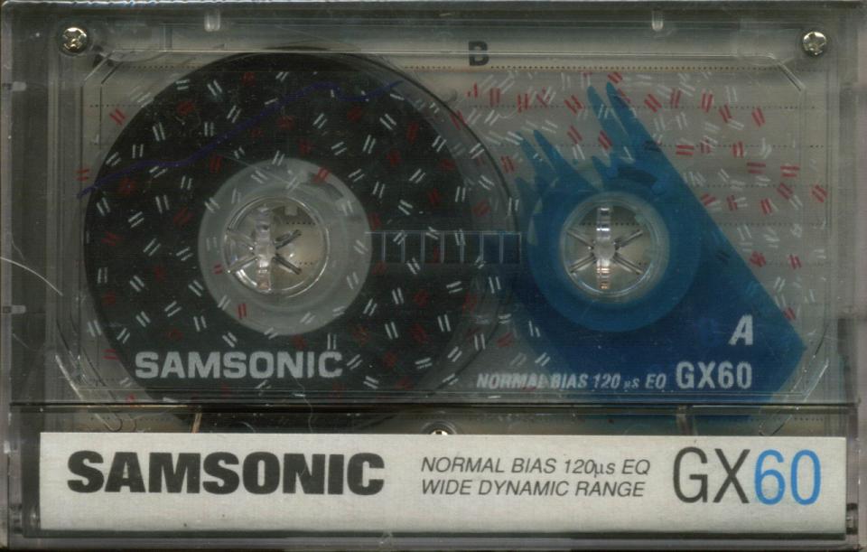 Compact Cassette Samsonic GX 60 Type I Normal Unknown Country