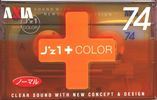 Compact Cassette AXIA J`z 1 Color 74 "JZ1K 74" Type I Normal 2003 Japan