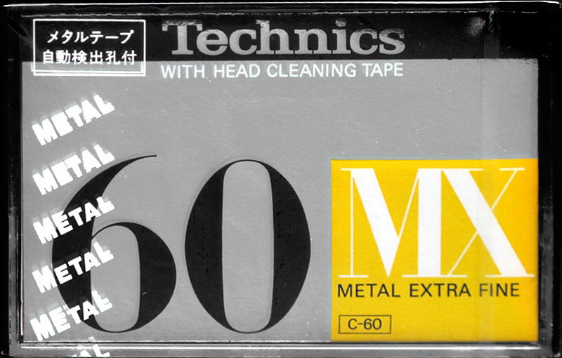 Compact Cassette: Matsushita Technics - MX 60