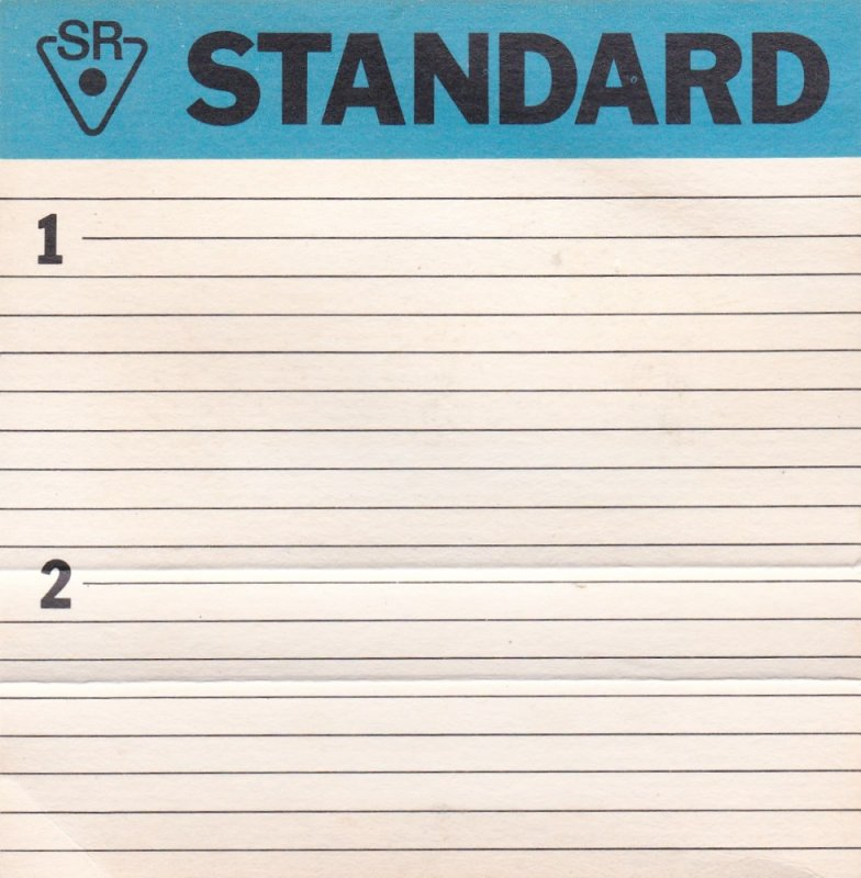 Compact Cassette Standard 60 Type I Normal 1977 Germany