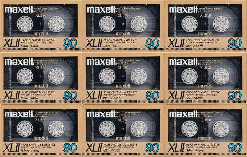 Compact Cassette: Maxell / Hitachi Maxell - XLII 90