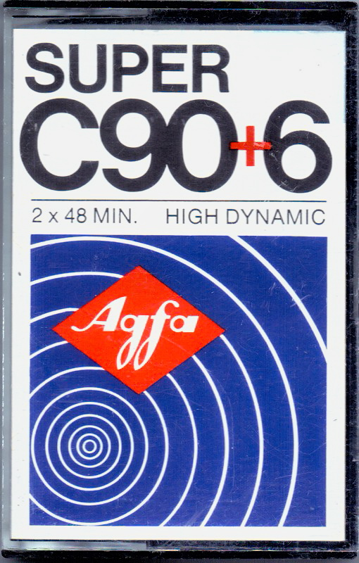 Compact Cassette: AGFA  - Super 90+6