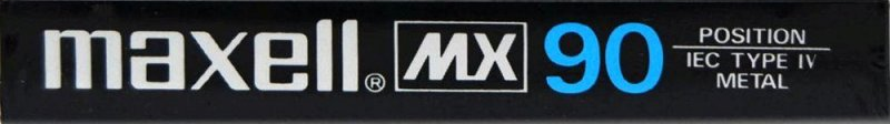 Compact Cassette: Maxell / Hitachi Maxell - MX 90