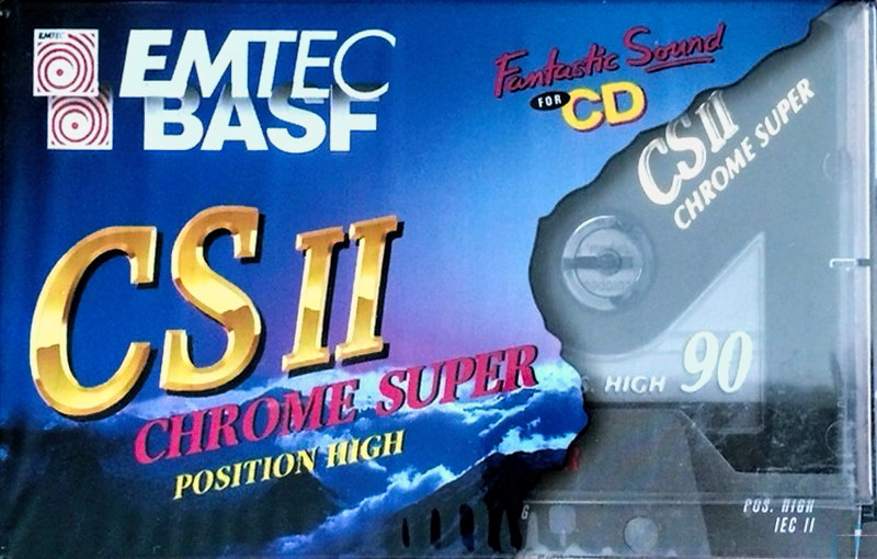 Compact Cassette: BASF Emtec - CS II 90