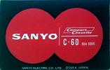 Compact Cassette Sanyo 60 Type I Normal 1972 Japan