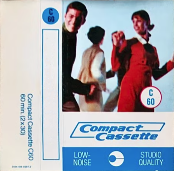 Compact Cassette Radiola Studio Quality 60 Type I Normal 1966 Europe