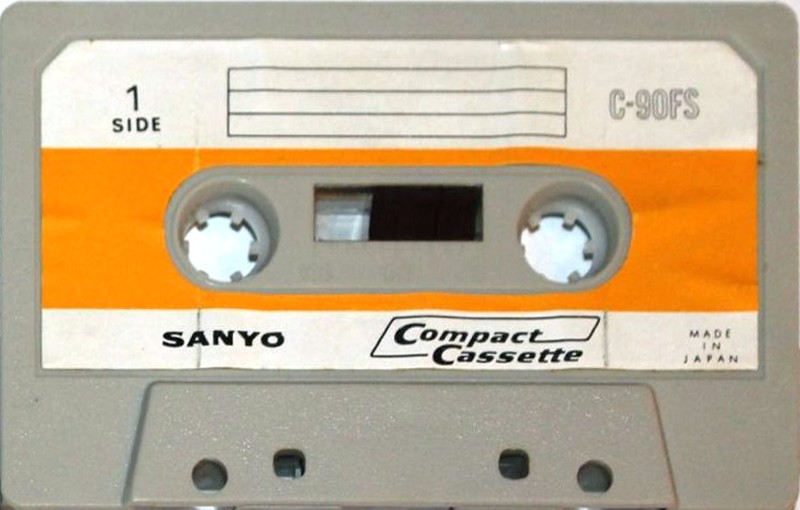 Compact Cassette Sanyo FS 90 Type I Normal 1973 Japan