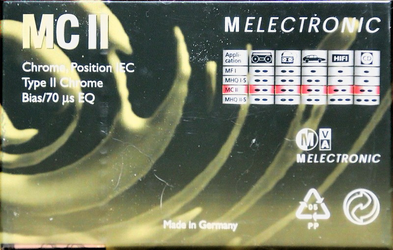 Compact Cassette:  Melectronic - MC II 60