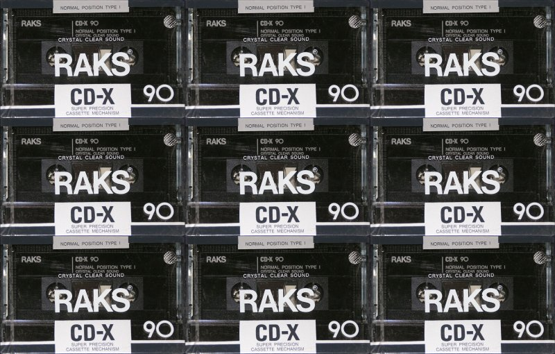 Compact Cassette: RAKS  - CD-X 90