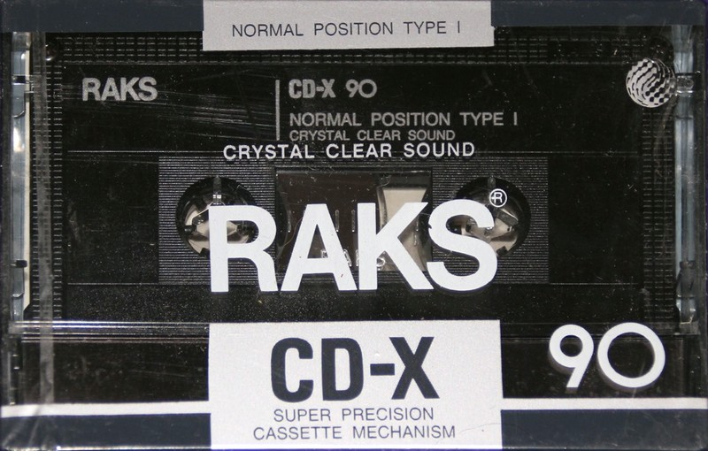 Compact Cassette: RAKS  - CD-X 90