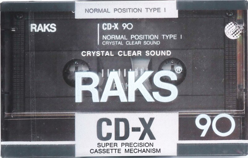 Compact Cassette: RAKS  - CD-X 90