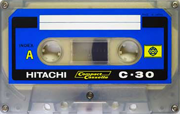 Compact Cassette Hitachi 30 Type I Normal 1971 Japan