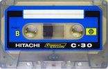 Compact Cassette Hitachi 30 Type I Normal 1971 Japan