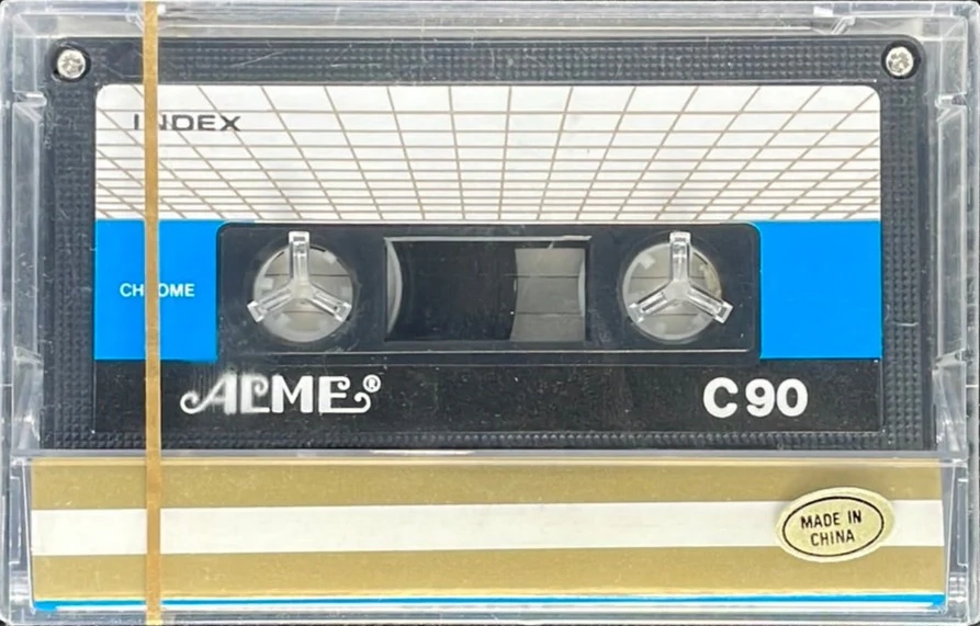 Compact Cassette Acme 90 Type II Chrome 1995 Worldwide