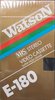 VHS, Video Home System Watson 180 Type I Normal 1985 Europe