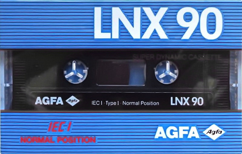 Compact Cassette: AGFA  - LNX 90