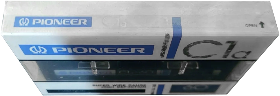 Compact Cassette Pioneer C1 60 "C1a" Type II Chrome 1982 Europe