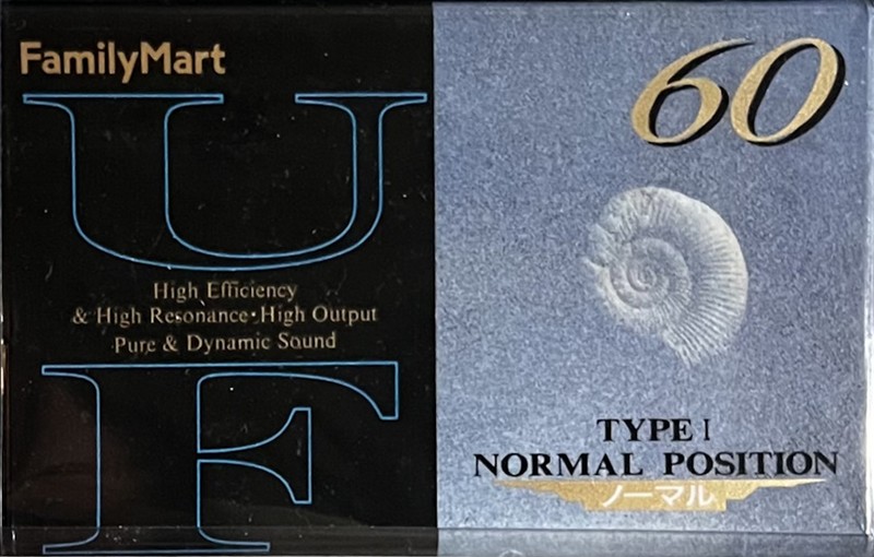 Compact Cassette Family Mart UF 60 "UF-60" Type I Normal 1999 Japan