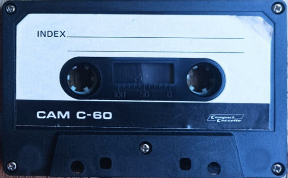 Compact Cassette Cam 60 Type I Normal Hong Kong