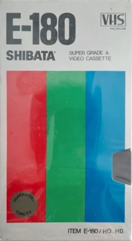 VHS, Video Home System Shibata 180 Type I Normal Unknown Country