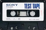 Compact Cassette Sony "P-4-L300" Test Cassette Japan