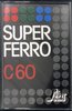 Compact Cassette Silver Sound Super Ferro 60 "Multibrand transparent" Type I Normal 1984 Europe