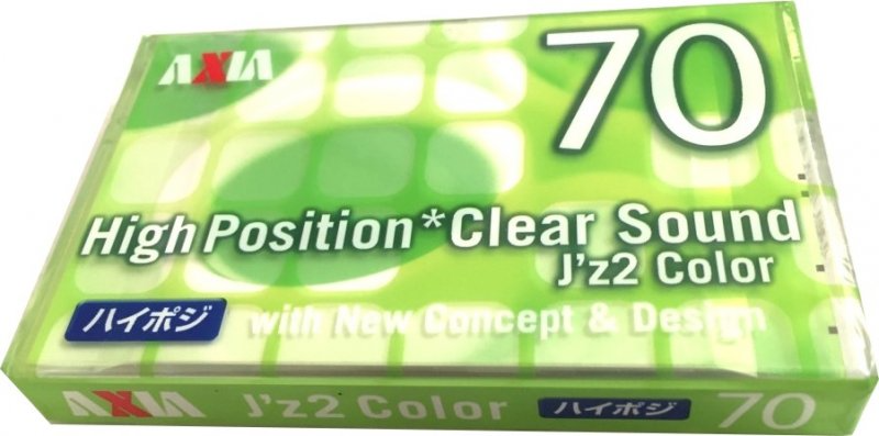 Compact Cassette AXIA J`z 2 Color 70 "JZ2K 70" Type II Chrome 2003 Japan