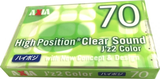 Compact Cassette AXIA J`z 2 Color 70 "JZ2K 70" Type II Chrome 2003 Japan