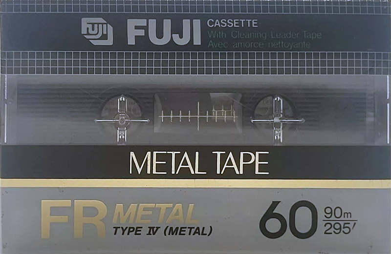 Compact Cassette Fuji FR Metal 60 Type IV Metal 1982 Europe