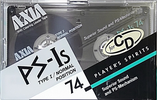 Compact Cassette AXIA PS-Is 74 "PS-Is 74 N" Type I Normal 1988 Japan