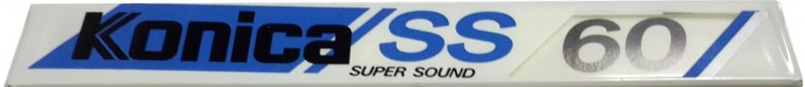Compact Cassette Konica SS 60 Type I Normal 1984 Japan
