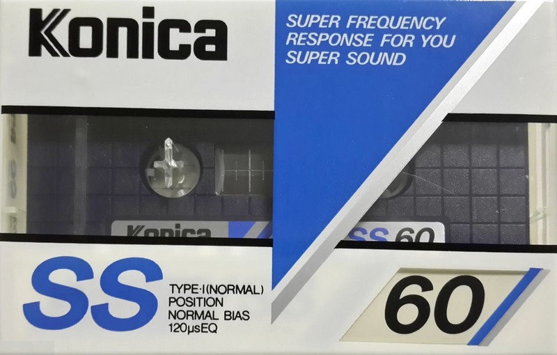 Compact Cassette Konica SS 60 Type I Normal 1984 Japan