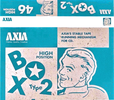 Compact Cassette AXIA Box 2 46 "BOX2A 46" Type II Chrome 1995 Japan