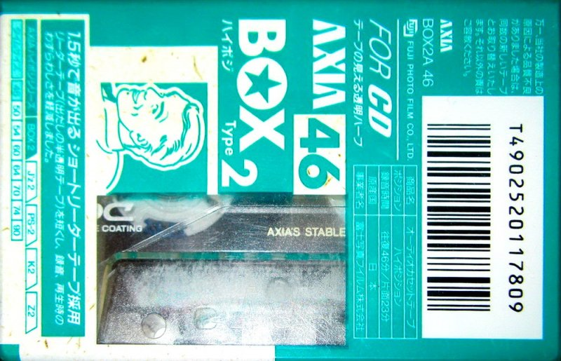 Compact Cassette: FUJI AXIA - Box 2 46