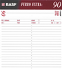 Compact Cassette BASF Ferro Extra I 90 Type I Normal 1994 Europe
