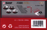 Compact Cassette BASF Ferro Extra I 90 Type I Normal 1994 Europe