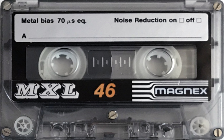 Compact Cassette Magnex MXL 46 Type IV Metal 1978 Europe