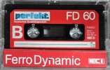 Compact Cassette Perfekt FD 60 Type I Normal Germany