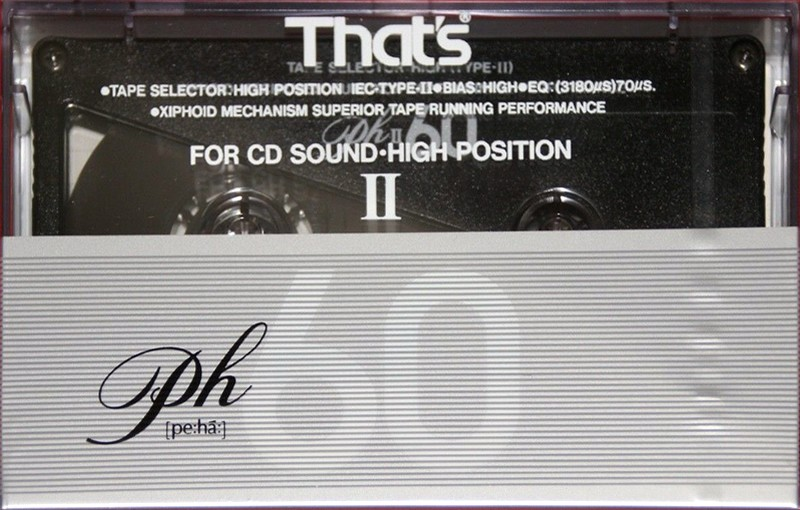 Compact Cassette: Taiyo Yuden Thats - PH-II 60