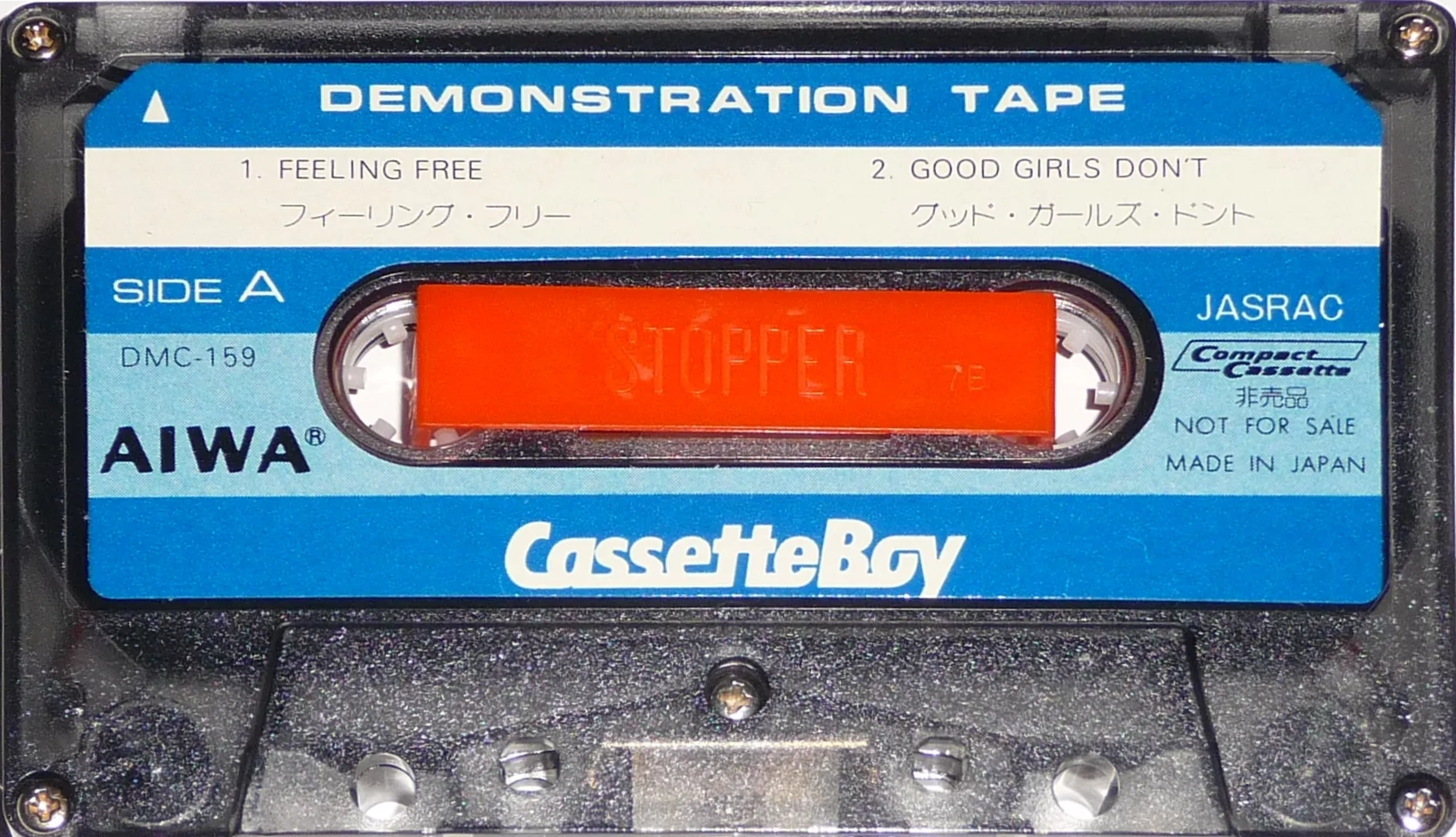 Compact Cassette Aiwa "DMC-159" Demonstration Tape 1976 Japan
