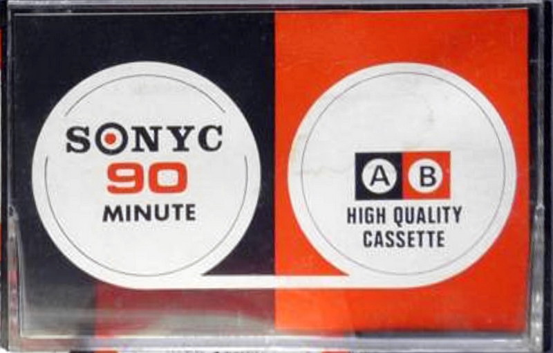 Compact Cassette Sonyc 90 Type I Normal 1973 Europe