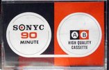 Compact Cassette Sonyc 90 Type I Normal 1973 Europe